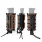 KRYDEX Soft Shell 9mm Pistol Magazine Pouch Mag Carrier with Clip Tall