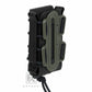 KRYDEX Soft Shell 9mm Pistol Mag Pouch Magazine Carrier Holder with Belt Clip Short