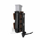 KRYDEX Soft Shell 9mm Pistol Magazine Pouch Mag Carrier with Clip Tall