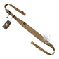 KRYDEX Modular Slingster Sling Tactical Wide Padded Pull Tab 2 Point Quick Adjustable Rifle Gun Sling