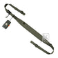 KRYDEX Modular Slingster Sling Tactical Wide Padded Pull Tab 2 Point Quick Adjustable Rifle Gun Sling