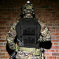 Krydex Tactical Back Panel Double Pouch Assault Zip On Modular Backpack for V5 vest