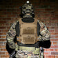 Krydex Tactical Back Panel Double Pouch Assault Zip On Modular Backpack for V5 vest