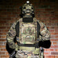 Krydex Tactical Back Panel Double Pouch Assault Zip On Modular Backpack for V5 vest
