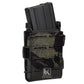 Krydex Tactical 556 Magazine Pouch Open Top Rifle Mag Carrier Rapid Access MOLLE Compatible