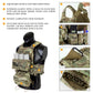 KRYDEX Low Vis Slick Plate Carrier Tactical Vest Body Armor w/MK Micro Fight Chest Rig Set