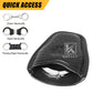Krydex Open Top Basket weave Handcuff Case for Duty Belt Single Handcuff Pouch Fits 2” & 2.25” Duty Belt For Police Law Enforcement & Security Guard Equipment