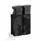 Krydex Tactical 9MM Pistol Magazine Pouch Double Stack .40 45 ACP Pistol Mag Holder Duty Belt & Molle Compatible