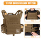 Krydex Tactical JPC 2.0 Plate Carrier Quick Release Tube Cummerbund Assaulter Armor Vest