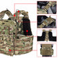 KRYDEX Tactical Plate Carrier Heavy Duty Modular MOLLE Vest