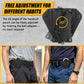 Krydex Handcuff Holster 360° Rotatable Dual-Lock Mount For 1.5”-2.25” Belt & MOLLE Clip Fits S&W Model 100/ASP/Peerless Chain Handcuffs Holder