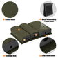 Krydex Tactical Double 9mm & 5.56 Magazine Pouch Mag Holder Duty Belt & Molle Compatible