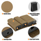 Krydex Tactical Double 9mm & 5.56 Magazine Pouch Mag Holder Duty Belt & Molle Compatible