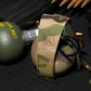 Krydex Tactical Elastic Frag Grenade Pouch MOLLE PALS & Belt system