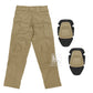 KRYDEX Combat Pants Tactical Cargo Trousers With Knee Pads