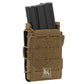 Krydex Tactical 556 Magazine Pouch Open Top Rifle Mag Carrier Rapid Access MOLLE Compatible