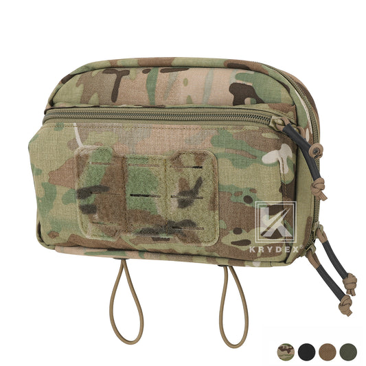 Krydex Tactical GP Pouch Modular MOLLE Utility Pouch Front Pocket for Vest and Chest Rig