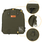 Krydex Tactical Zip-on Back Panel for Scarab Vest MOLLE Helmet Hydration Backpack