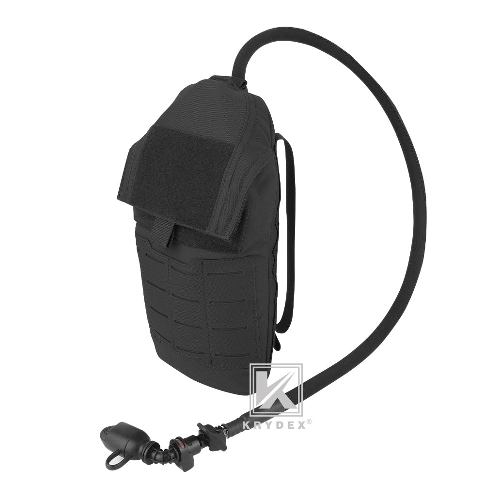 Krydex Tactical 1.5L 50oz Hydration Bladder Pouch Low Profile Hydra Carrier MOLLE Water Pack