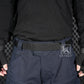 Krydex Buckleless Duty Belt No-Scratch Nylon Belt 1.5" No Metal Buckle Belt w/Hook & Loop Closure Adjustable for Work Travel Mechanic Driver