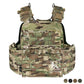 KRYDEX Tactical Plate Carrier Heavy Duty Modular MOLLE Vest