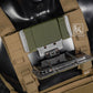 Krydex Tactical Chest Rig MOLLE Panel Front Chest Holder Bridge Phone Mount for D3CR MK3 MK4 UW SOP Rigs