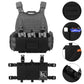 Krydex Tactical Triple 556 Magazine Pouch Placard 3x GP Pouches Detachable Mag Holders for Chest Rig and Vest