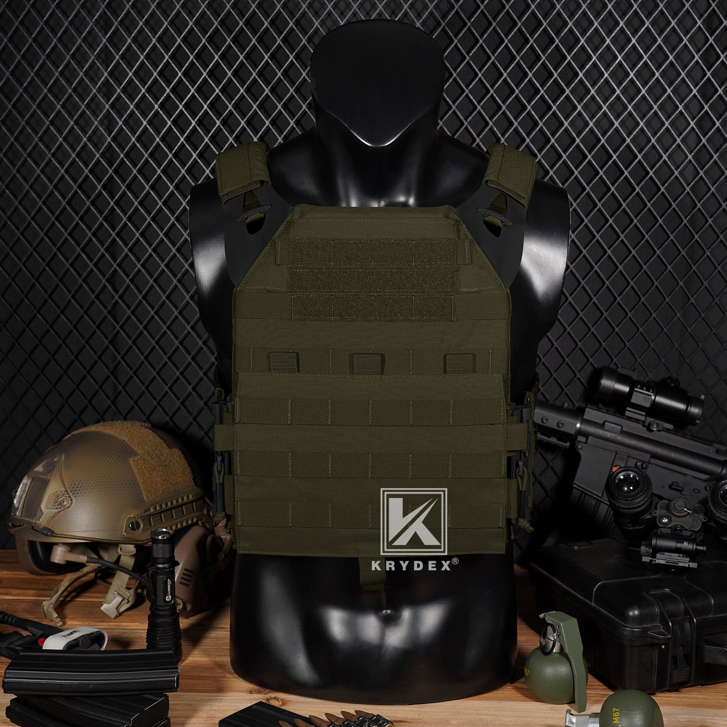 Krydex Tactical JPC 2.0 Plate Carrier Quick Release Tube Cummerbund Assaulter Armor Vest