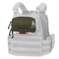 Krydex Tactical Admin Pouch Chest Bag MOLLE Utility Pouch Front Pocket for Vest and Chest Rig