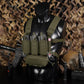 Krydex Tactical Chest Rig Triple Elastic 556 Magazine Pouch Placard GP Pouch Mini Drop Dangler Pouch