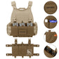 Krydex Tactical Triple 556 Magazine Pouch Placard 3x GP Pouches Detachable Mag Holders for Chest Rig and Vest