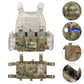 Krydex Tactical Triple 556 Magazine Pouch Placard 3x GP Pouches Detachable Mag Holders for Chest Rig and Vest