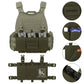 Krydex Tactical Triple 556 Magazine Pouch Placard 3x GP Pouches Detachable Mag Holders for Chest Rig and Vest