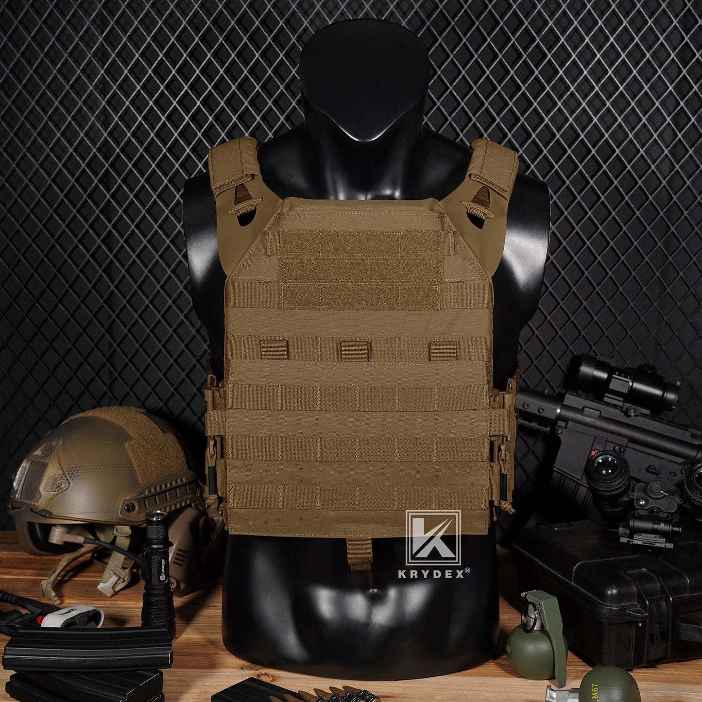 Krydex Tactical JPC 2.0 Plate Carrier Quick Release Tube Cummerbund Assaulter Armor Vest