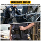 Krydex Molded Baton Holder Fits 16 - 21" Expandable Batons Basket Weave Baton Pouch Fits 1.5" 1.75" 2" 2.25" Duty Belt For Police Security Officer LE