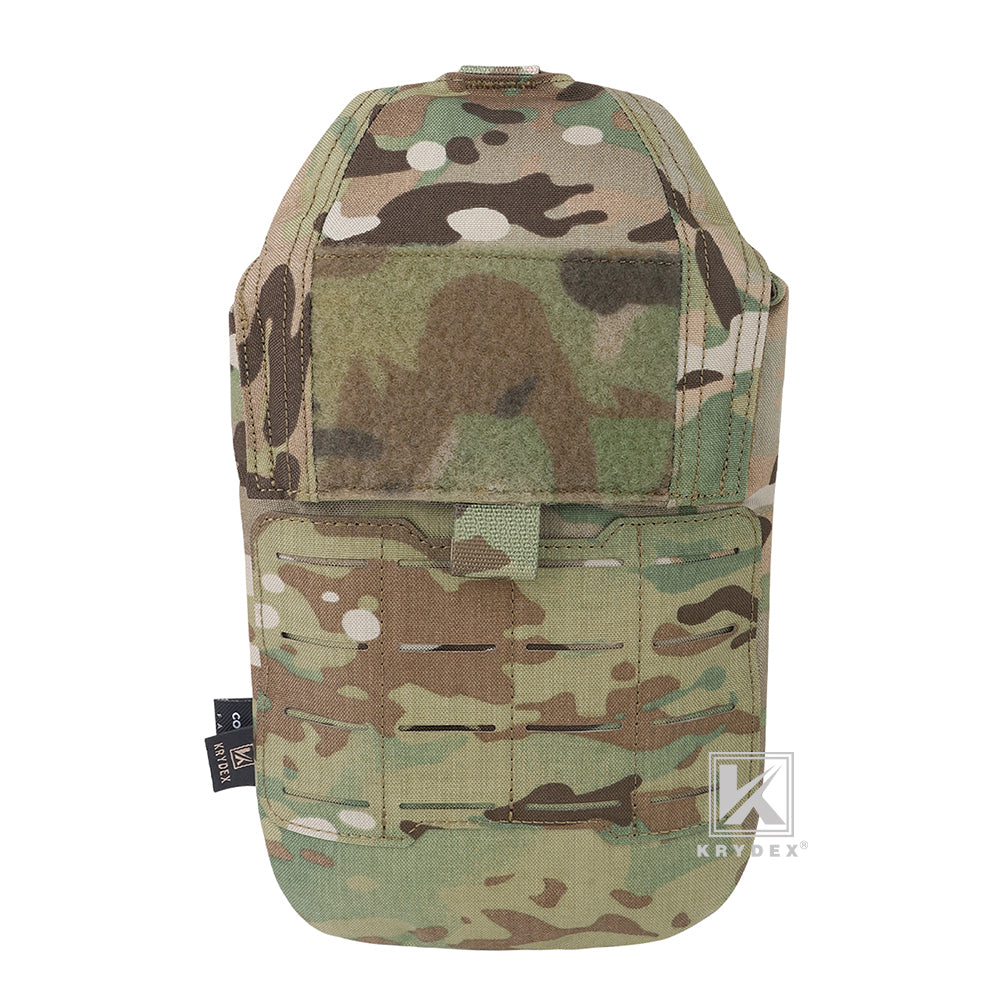 Krydex Tactical 1.5L 50oz Hydration Bladder Pouch Low Profile Hydra Carrier MOLLE Water Pack