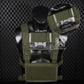 Krydex Tactical Chest Rig MOLLE Panel Front Chest Holder Bridge Phone Mount for D3CR MK3 MK4 UW SOP Rigs