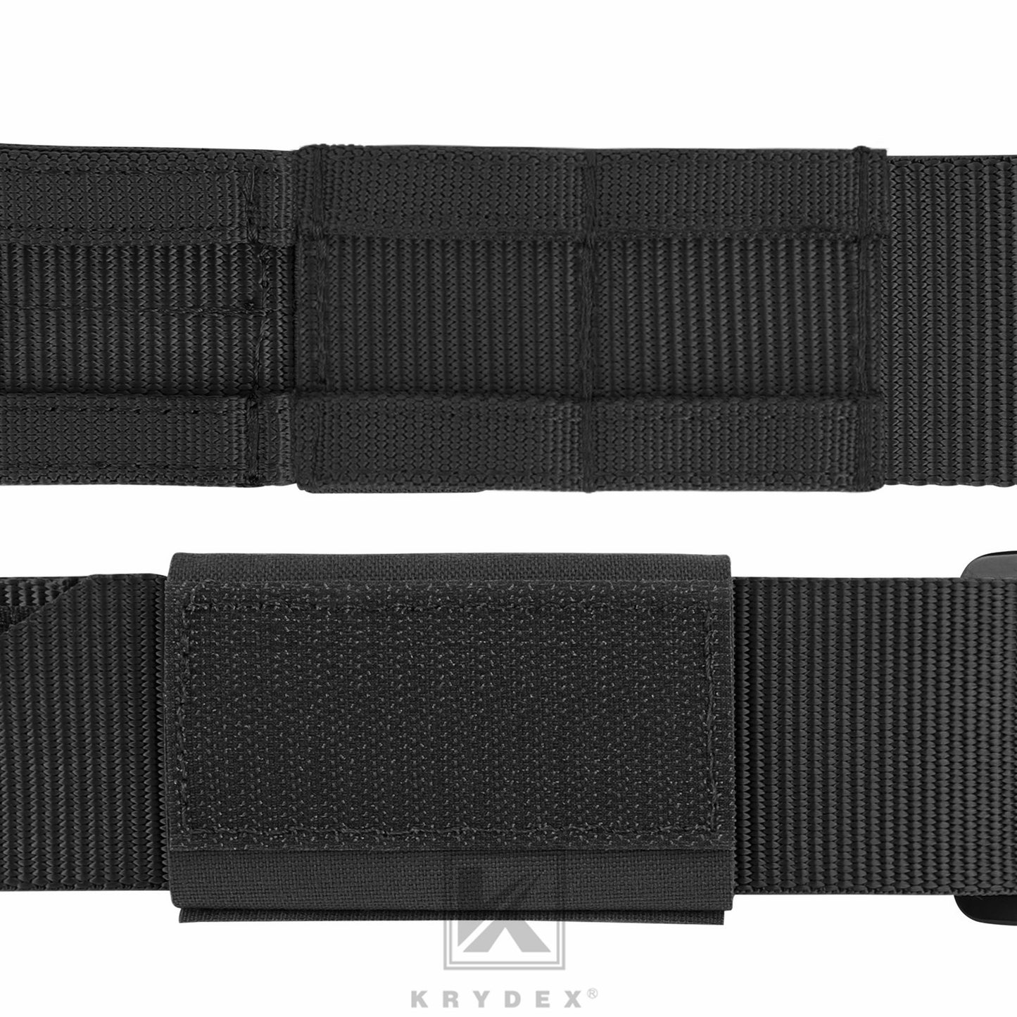 KRYDEX 1.75”& 1.5” Tactical Quick Release MOLLE D-Ring Belt Rigger Duty Gun Belt Outer & Inner Hunting Shooting Belt