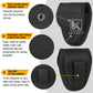 Krydex Hidden Snap Classic Handcuff Case Double Handcuff Pouch Fits 2” & 2.25” Duty Belt For Police Law Enforcement & Security Guard Equipment