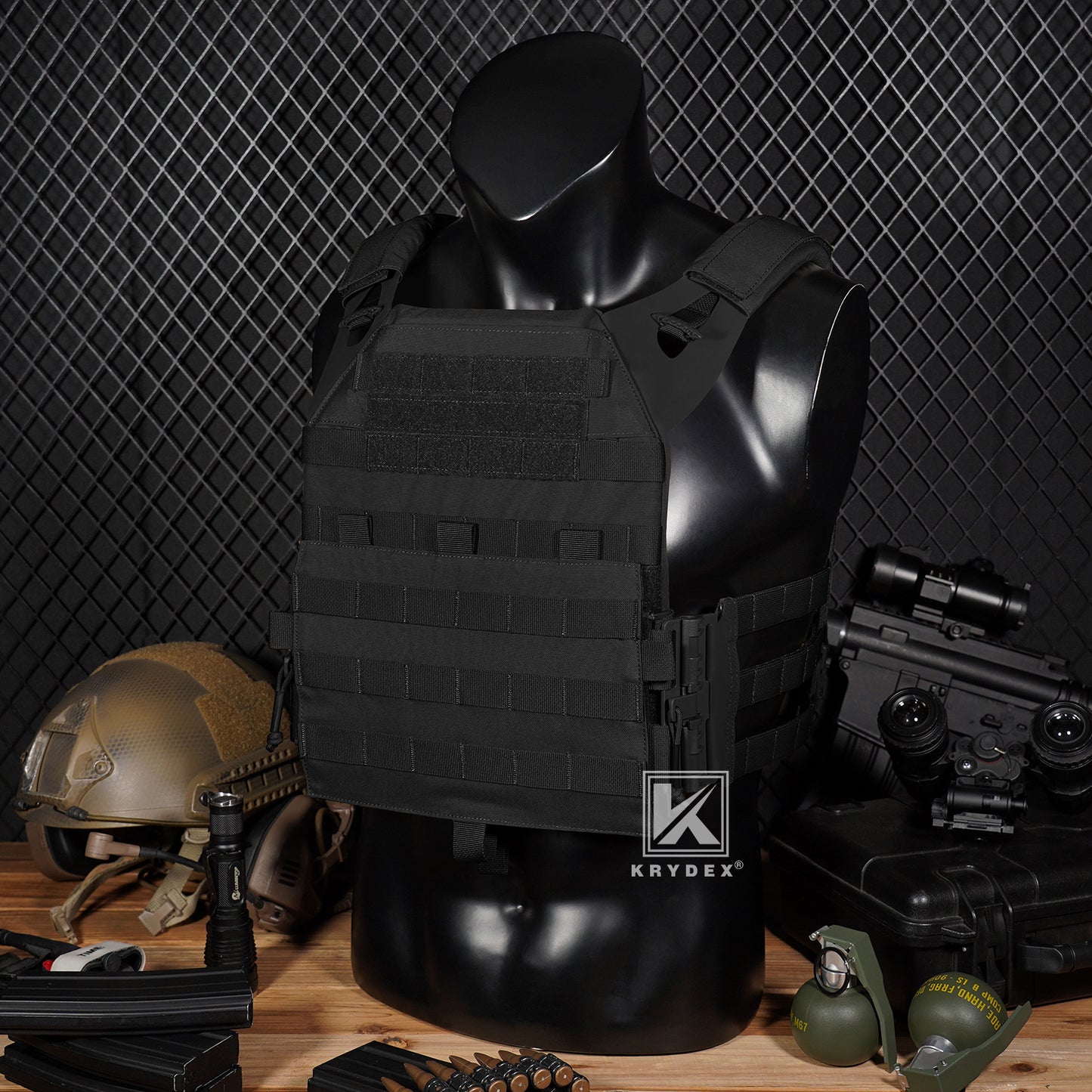 Krydex Tactical JPC 2.0 Plate Carrier Quick Release Tube Cummerbund Assaulter Armor Vest