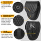 Krydex Double Hidden Snap Basket weave Handcuff Case Pouch Fits 2” & 2.25” Duty Belt For Police Law Enforcement & Security Guard Equipment
