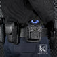 Krydex Glove Holder Basket Weave Molded Pager Pouch Latex Nitrile Disposable Gloves Pouch Fits 2" & 2.25" Duty Belt For Police Firefighter Law enforcement EMT Paramedic First Responders
