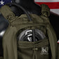 Krydex Tactical Zip-on Back Panel for Scarab Vest MOLLE Helmet Hydration Backpack
