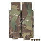 Krydex Tactical 9mm Double Mag Pouch Modular Single / Double Stack Pistol Magzine Holder MOLLE Compatible