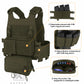 KRYDEX Low Vis Slick Plate Carrier FCS Tactical Molle Vest Elastic Cummerbund Micro Fight MK3 Chassis Drop SACK Pouch