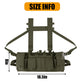 Krydex Tactical Chest Rig UW Gen IV Low Profile Micro Fight Rigs Carrier 556 9mm GP Pouch H Harness