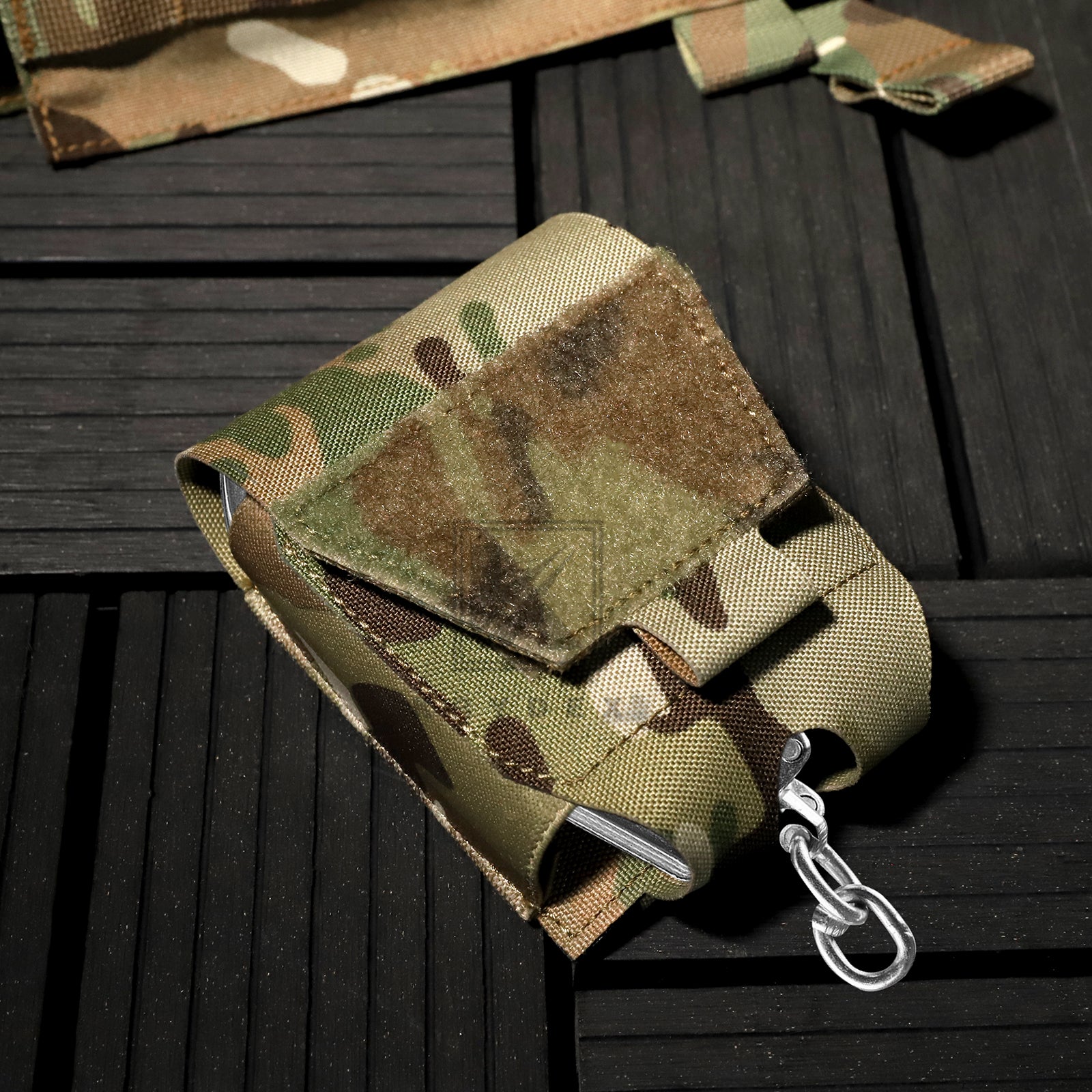 MOLLE Handcuff Pouch For Duty Belt - Law Enforcement Tactical Gear Accessory With Quick Release