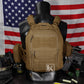 Krydex Tactical Zip-on Back Panel for Scarab Vest MOLLE Helmet Hydration Backpack