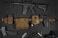 Krydex Tactical 9mm Magazine Pouch Open Top Pistol Mag Carrier Rapid Access MOLLE Compatible