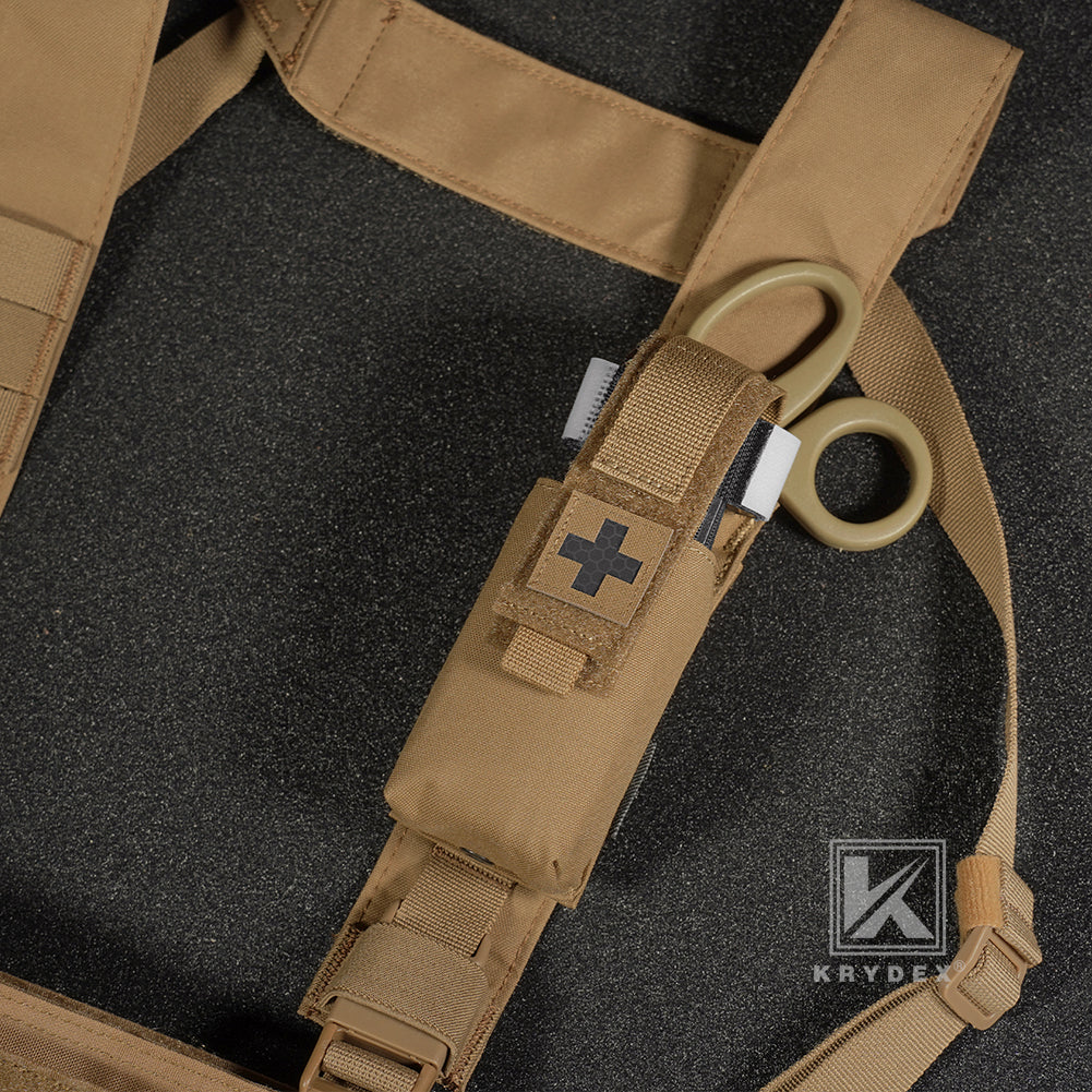 KRYDEX Tactical 3 in 1 Tourniquet & 7.25” EMT Shear Kit Medical Trauma Scissor Set
